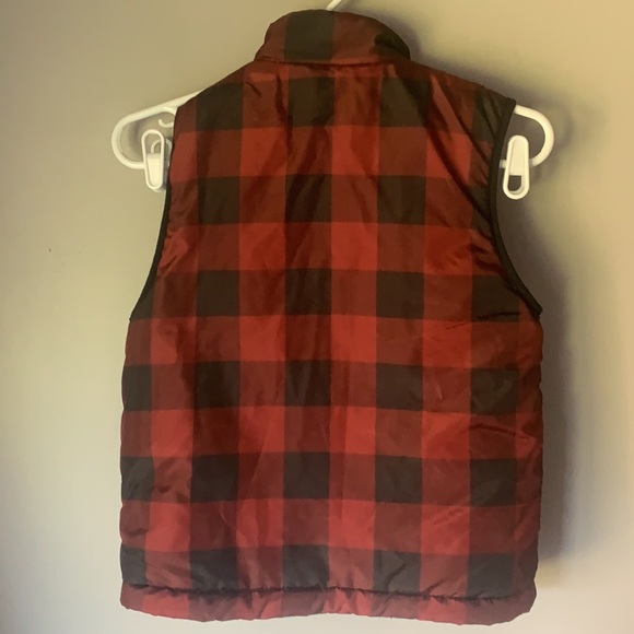 Buffalo David Bitton Youth Buffalo Plaid Puffer Vest - Picture 4 of 5